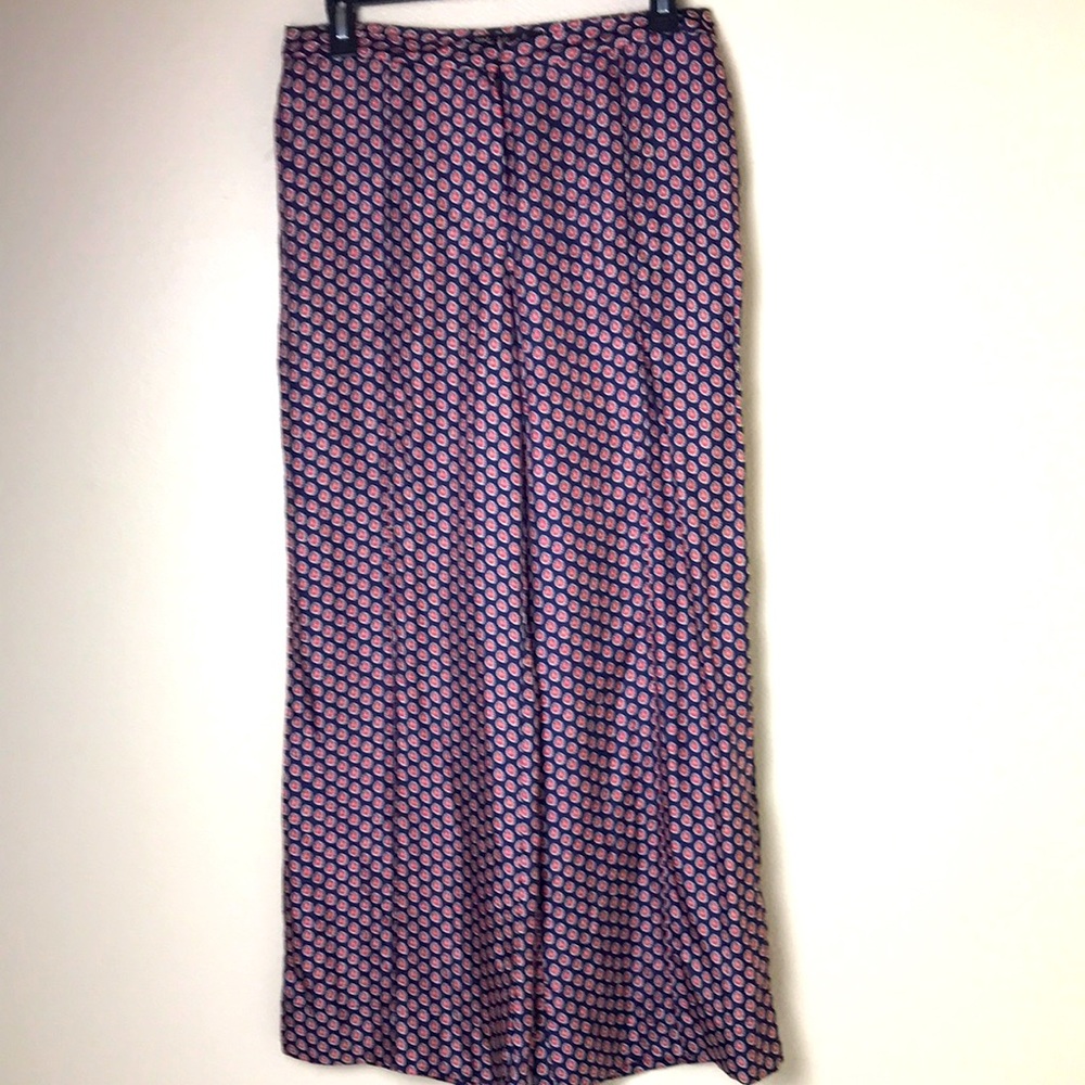 Elisabeth and James print silk pants